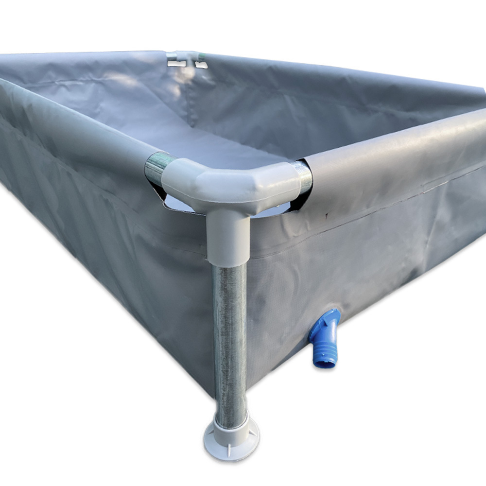 *PILETA PISCINA Para MASCOTAS SIMBA 1,30 X 0,80 X 0,30 GRIS REFORZADA