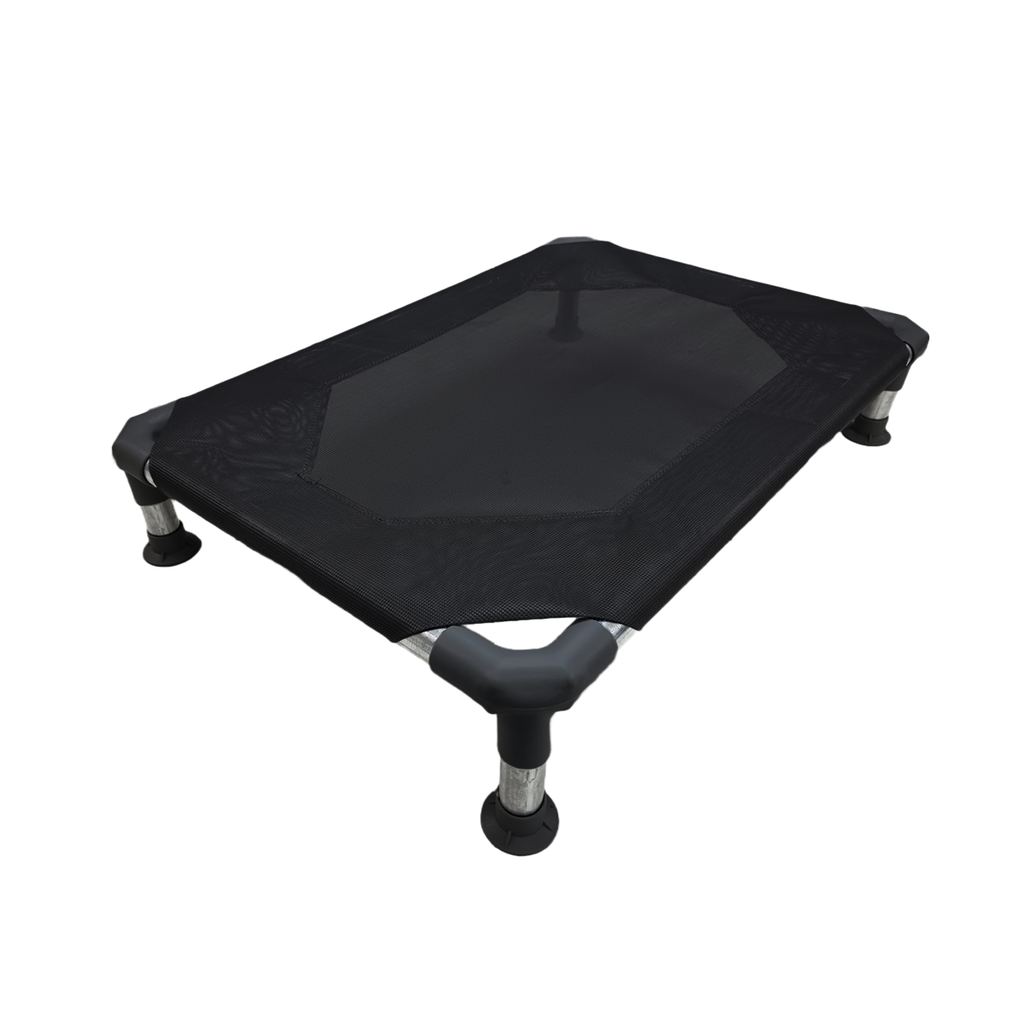 *CATRE CAMA Negro DESARMABLE para PERRO GRANDE 1,00 m  X 0,70 m - SIMBA