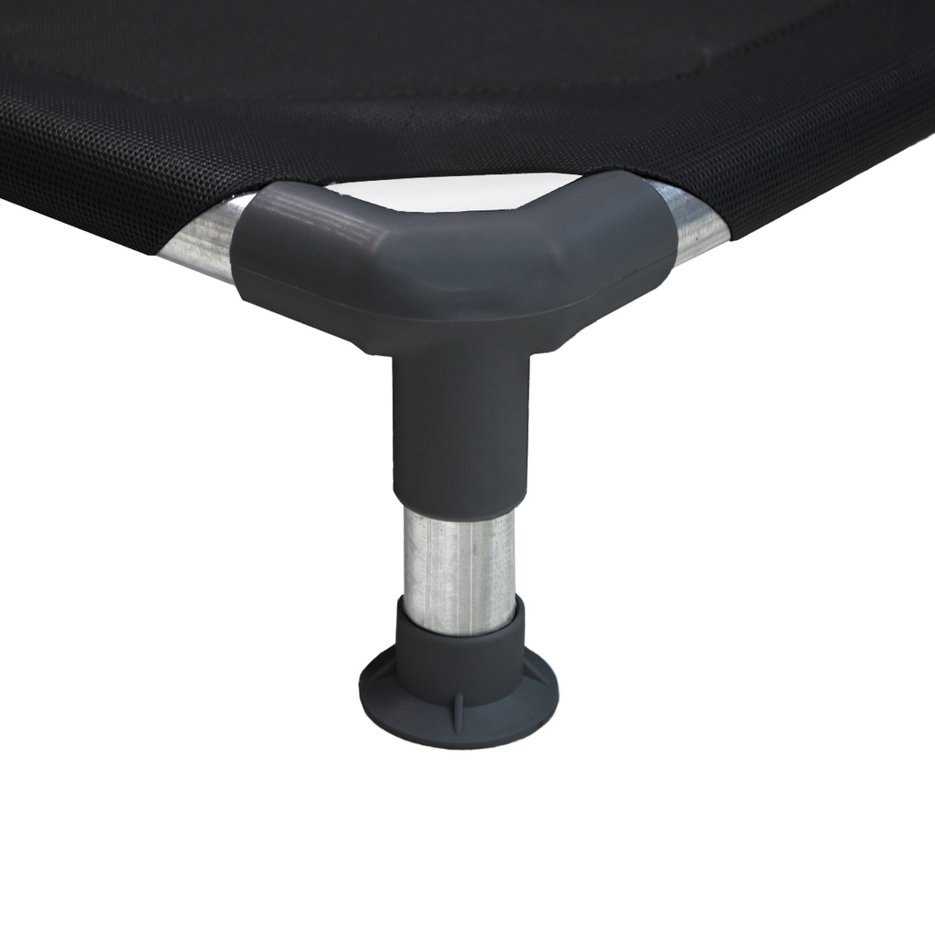 *CATRE CAMA Negro DESARMABLE para PERRO GRANDE 1,00 m  X 0,70 m - SIMBA
