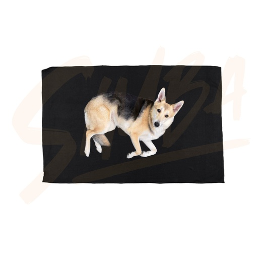 [MPC001] * Manta De Polar Para Mascotas NEGRA 80 Cm X 50 Cm SIMBA